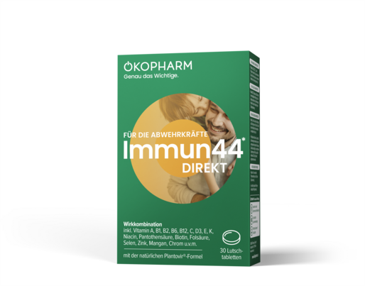 Ökopharm® Wirkkombination für die Abwehrkräfte Immun44® Direkt Lutschtabletten 30ST, A-Nr.: 3695043 - 01