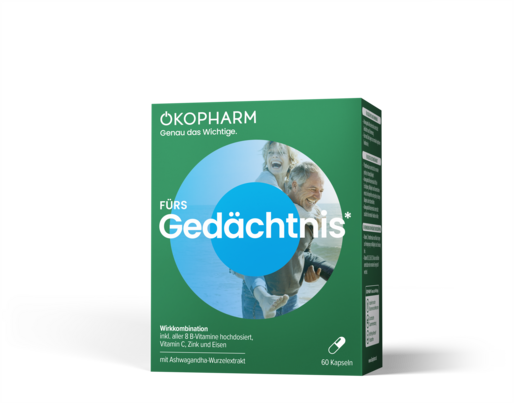 Ökopharm® Wirkkombination fürs Gedächtnis Kapseln 60ST, A-Nr.: 5657590 - 01