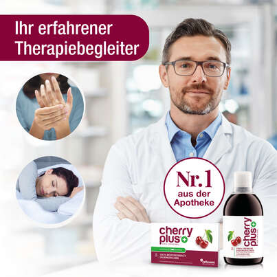 Sie sehen eine Packung Montmorency Sauerkirsch Konzentrat – hochkonzentriert – 1.450 Montmorency-Sauerkirschen pro Flasche, Produktbild: 02 Montmorency Sauerkirsch Konzentrat – hochkonzentriert – 1.450 Montmorency-Sauerkirschen pro Flasche, A-Nr.: 4753943 - 02