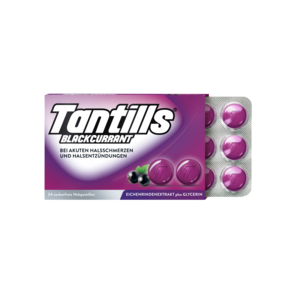 Tantills® Halspastillen Blackcurrant, A-Nr.: 5324374 - 01