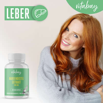 Vitabay Mariendistel Extrakt 500 mg Kapseln, A-Nr.: 5878730 - 02