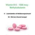 Sie sehen eine Packung Vitabay Vitamin B12 Methylcobalamin Depot 1000 mcg Lutschtabletten, Produktbild: 04 Vitabay Vitamin B12 Methylcobalamin Depot 1000 mcg Lutschtabletten, A-Nr.: 5878457 - 04