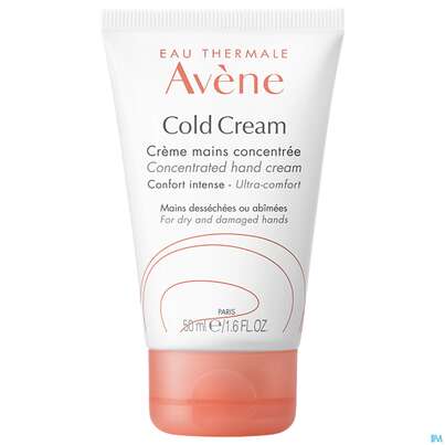 Sie sehen eine Packung Avene Cold Cream Handcreme Intensiv 50ml, Produktbild: 05 Avene Cold Cream Handcreme Intensiv 50ml, A-Nr.: 4541017 - 05