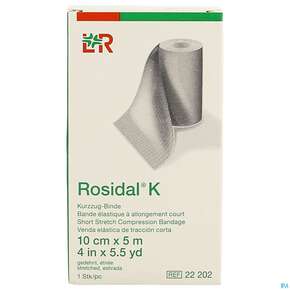 Elastische Binden Rosidal Hautfarben Kraeftig 5mx 10cm 1st, A-Nr.: 0278095 - 01