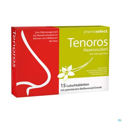 Tenoros Lutschtabl Nasenzuckerl 15st, A-Nr.: 4932692 - 04