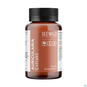 Sie sehen eine Packung Seewald Auricularia Extrakt 60 St, Produktbild: 01 Seewald Auricularia Extrakt 60 St, A-Nr.: 4623198 - 01