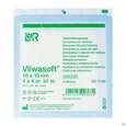 Sie sehen eine Packung Vlieskompressen Vliwasoft 6fach Steril 10x 10cm 2st, Produktbild: 02 Vlieskompressen Vliwasoft 6fach Steril 10x 10cm 2st, A-Nr.: 1372755 - 02