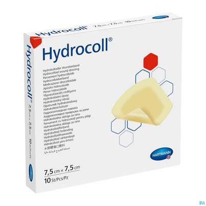 Wundverband Hydrocoll 7,5x 7,5cm 10st, A-Nr.: 2665407 - 03