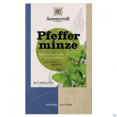 Sonnentor Tee/bio Pfefferminze Beutel 02215 18st, A-Nr.: 4307474 - 03