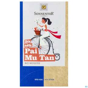 Sonnentor Weisser Tee/bio Pai Mu Tan Beutel 02227 18st, A-Nr.: 4307907 - 01