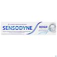 Sie sehen eine Packung Zahnpaste Sensodyne Repair +protect Whitening 75ml, Produktbild: 02 Zahnpaste Sensodyne Repair +protect Whitening 75ml, A-Nr.: 4326454 - 02