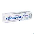 Sie sehen eine Packung Zahnpaste Sensodyne Repair +protect Whitening 75ml, Produktbild: 03 Zahnpaste Sensodyne Repair +protect Whitening 75ml, A-Nr.: 4326454 - 03