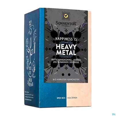 Sonnentor Tee/bio Happiness Is Tee Heavy Metal 02594 18st, A-Nr.: 4899380 - 03