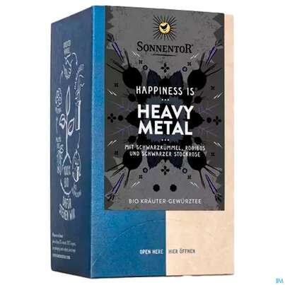 Sonnentor Tee/bio Happiness Is Tee Heavy Metal 02594 18st, A-Nr.: 4899380 - 04