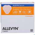 Sie sehen eine Packung Wundverband Allevyn/sacrum 17x 17cm 10st, Produktbild: 01 Wundverband Allevyn/sacrum 17x 17cm 10st, A-Nr.: 2394747 - 01