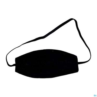 Augenbinden +gummiband Oval Schwarz 1st, A-Nr.: 3591349 - 01