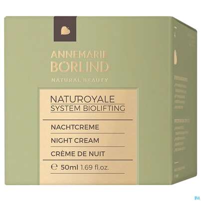 Sie sehen eine Packung Boerlind Naturoyale Smoothing Night Cream 60362 50ml, Produktbild: 03 Boerlind Naturoyale Smoothing Night Cream 60362 50ml, A-Nr.: 4740231 - 03