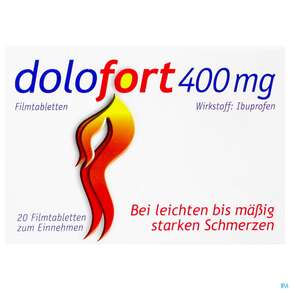 Dolofort Filmtabl 400mg 20st, A-Nr.: 1347651 - 01