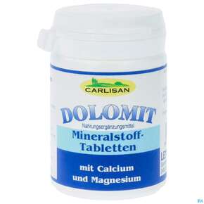 Sie sehen eine Packung Dolomit Mineralstofftabl 70st, Produktbild: 01 Dolomit Mineralstofftabl 70st, A-Nr.: 0668146 - 01