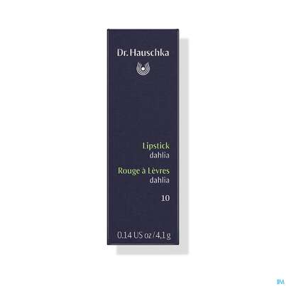 Sie sehen eine Packung Dr. Hauschka Lipstick 10 Dahlia 4,1g, Produktbild: 03 Dr. Hauschka Lipstick 10 Dahlia 4,1g, A-Nr.: 4592894 - 03
