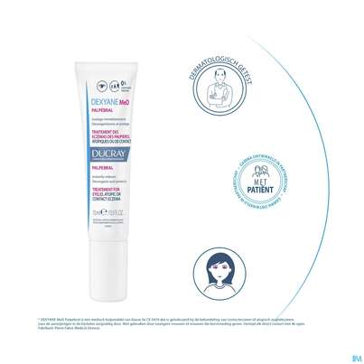 Sie sehen eine Packung Ducray Dexyane Med Creme Augenlid Neu 15ml, Produktbild: 14 Ducray Dexyane Med Creme Augenlid Neu 15ml, A-Nr.: 5659703 - 14