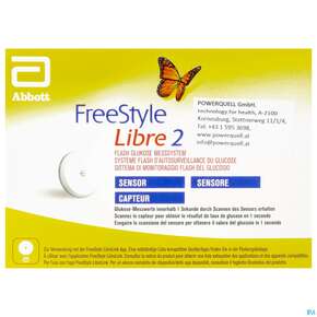 Diagnostika U.zubehoer Freestyle/libre2/sensor Pq 71988 1st, A-Nr.: 5665402 - 01