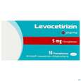Levocetirizin-+pharma Filmtabl 5mg 10st, A-Nr.: 4475823 - 01