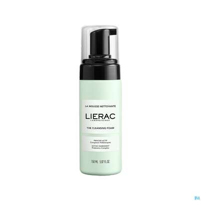 Sie sehen eine Packung Lierac Cleanser The Cleansing Foam 150ml, Produktbild: 01 Lierac Cleanser The Cleansing Foam 150ml, A-Nr.: 5721767 - 01