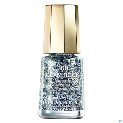 Sie sehen eine Packung Mavala Nagellacke 360 Glam Rock 5ml, Produktbild: 01 Mavala Nagellacke 360 Glam Rock 5ml, A-Nr.: 4365230 - 01