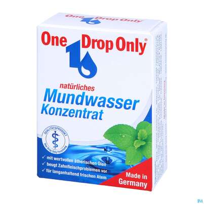 Mundwasser/spuelung One Drop Only Pharmacia Konzentrat Natur 25ml, A-Nr.: 4901378 - 02