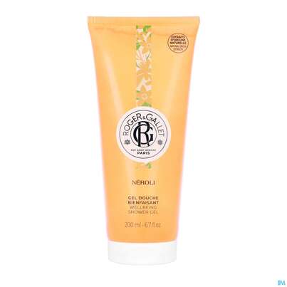 Sie sehen eine Packung Roger&gallet NÉroli Wohlfühl-duschgel 200ml, Produktbild: 02 Roger&gallet NÉroli Wohlfühl-duschgel 200ml, A-Nr.: 5669050 - 02