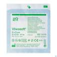 Sie sehen eine Packung Vlieskompressen Vliwasoft 6fach Steril 5x 5cm 2st, Produktbild: 03 Vlieskompressen Vliwasoft 6fach Steril 5x 5cm 2st, A-Nr.: 1372703 - 03