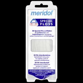 meridol® Special-Floss Spezial-Zahnseide 50 Stk., A-Nr.: 5173780 - 01