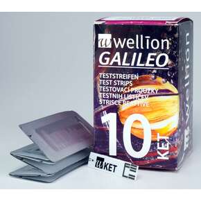 WELL10-10KET Wellion GALILEO Keton-Teststreifen, A-Nr.: 4553658 - 01