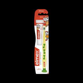 elmex® Lernzahnbürste + Zahncreme, A-Nr.: 3935406 - 01