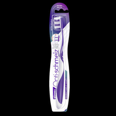 Sie sehen eine Packung elmex® Professional Optischmelz Zahnbürste, extra weich, Produktbild: 01 elmex® Professional Optischmelz Zahnbürste, extra weich, A-Nr.: 5562197 - 01