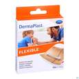 Sie sehen eine Packung Dermaplast Flexible 8x 10cm 10st, Produktbild: 05 Dermaplast Flexible 8x 10cm 10st, A-Nr.: 3047172 - 05