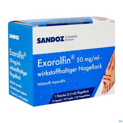 EXOROLFIN NAGELLACK 50MG/ML 2,5ML, A-Nr.: 4963480 - 02