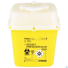 Kanuelensammler Medibox 4,7l Nr 91 1st, A-Nr.: 4918373 - 01