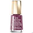 Sie sehen eine Packung Mavala Nagellacke Sublime 315 Amethyst 5ml, Produktbild: 01 Mavala Nagellacke Sublime 315 Amethyst 5ml, A-Nr.: 4152103 - 01