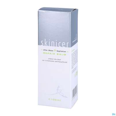 Sie sehen eine Packung Skinicer After Shave +depilation Repair Balsam -oceanpharma Nr.60 100ml, Produktbild: 01 Skinicer After Shave +depilation Repair Balsam -oceanpharma Nr.60 100ml, A-Nr.: 5721939 - 01