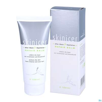 Sie sehen eine Packung Skinicer After Shave +depilation Repair Balsam -oceanpharma Nr.60 100ml, Produktbild: 02 Skinicer After Shave +depilation Repair Balsam -oceanpharma Nr.60 100ml, A-Nr.: 5721939 - 02