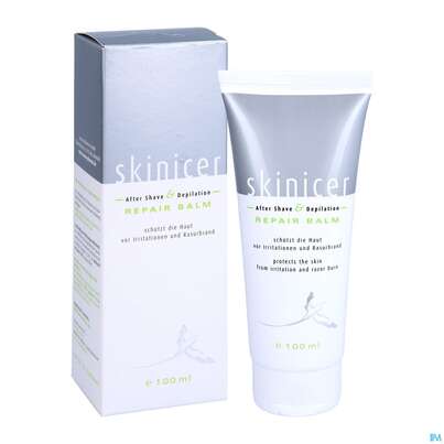 Sie sehen eine Packung Skinicer After Shave +depilation Repair Balsam -oceanpharma Nr.60 100ml, Produktbild: 03 Skinicer After Shave +depilation Repair Balsam -oceanpharma Nr.60 100ml, A-Nr.: 5721939 - 03