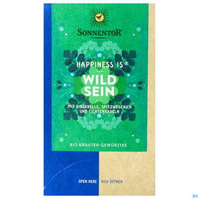 Sonnentor Tee/bio Happiness Is Tee Wild Sein 02581 18st, A-Nr.: 4803090 - 01