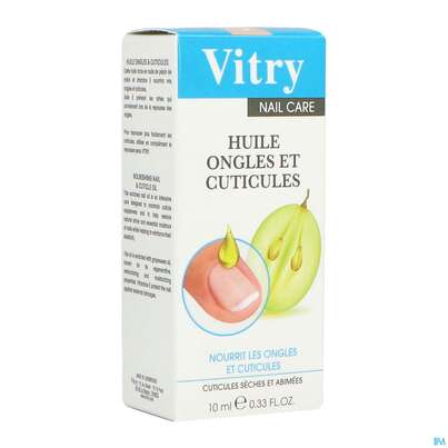 Sie sehen eine Packung Vitry Nagel-und Nagelhautöl 10ml, Produktbild: 04 Vitry Nagel-und Nagelhautöl 10ml, A-Nr.: 4628209 - 04