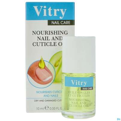 Sie sehen eine Packung Vitry Nagel-und Nagelhautöl 10ml, Produktbild: 07 Vitry Nagel-und Nagelhautöl 10ml, A-Nr.: 4628209 - 07