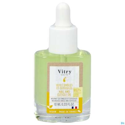 Sie sehen eine Packung Vitry Nagel-und Nagelhautöl 10ml, Produktbild: 09 Vitry Nagel-und Nagelhautöl 10ml, A-Nr.: 4628209 - 09