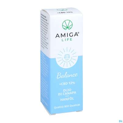 Sie sehen eine Packung Cbd Hanfoel Amiga Life Balance/12% Cbd 1200mg 10ml, Produktbild: 03 Cbd Hanfoel Amiga Life Balance/12% Cbd 1200mg 10ml, A-Nr.: 5569414 - 03