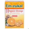 Sie sehen eine Packung Em-eukal Bonbons Zuckerfrei Ingwer-orange Box 50g, Produktbild: 01 Em-eukal Bonbons Zuckerfrei Ingwer-orange Box 50g, A-Nr.: 5334875 - 01