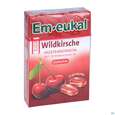 Sie sehen eine Packung Em-eukal Bonbons Zuckerfrei Wildkirsche Box 50g, Produktbild: 03 Em-eukal Bonbons Zuckerfrei Wildkirsche Box 50g, A-Nr.: 5334869 - 03